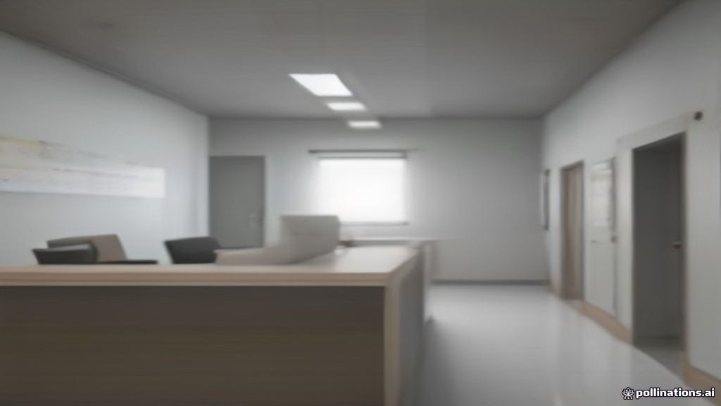 Clinical reception counter with intake documents for plasma donor registration and screening
