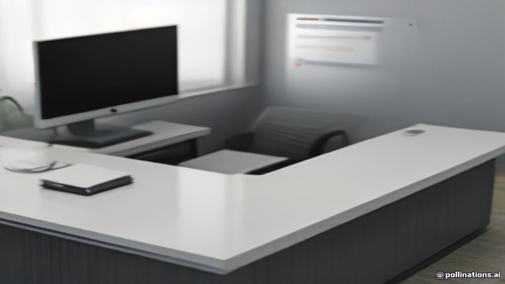 Clean medical center reception counter with donor documentation and a payment debit card placed on top.