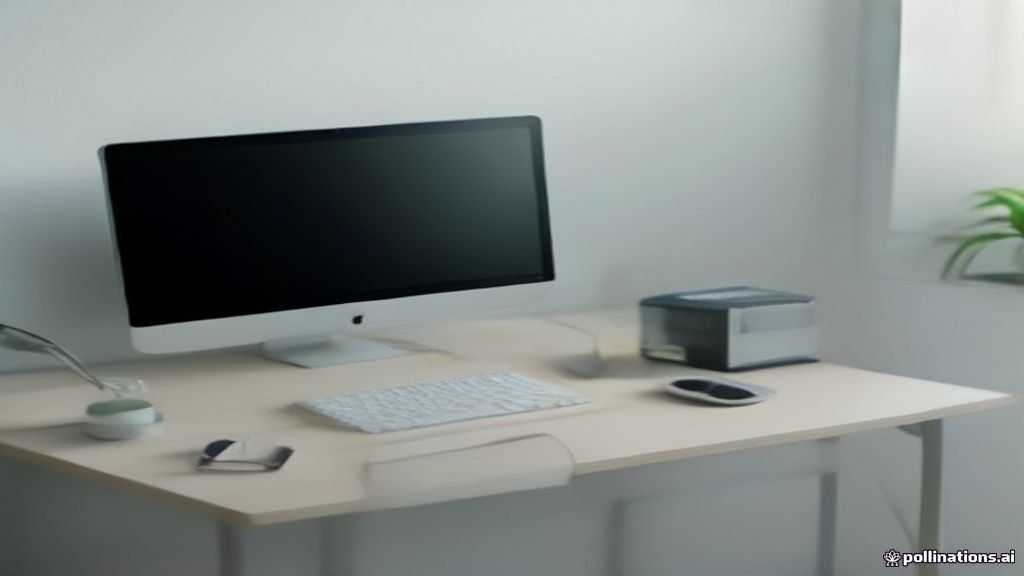 Desktop hardware connected to a home router setup for background bandwidth monetization