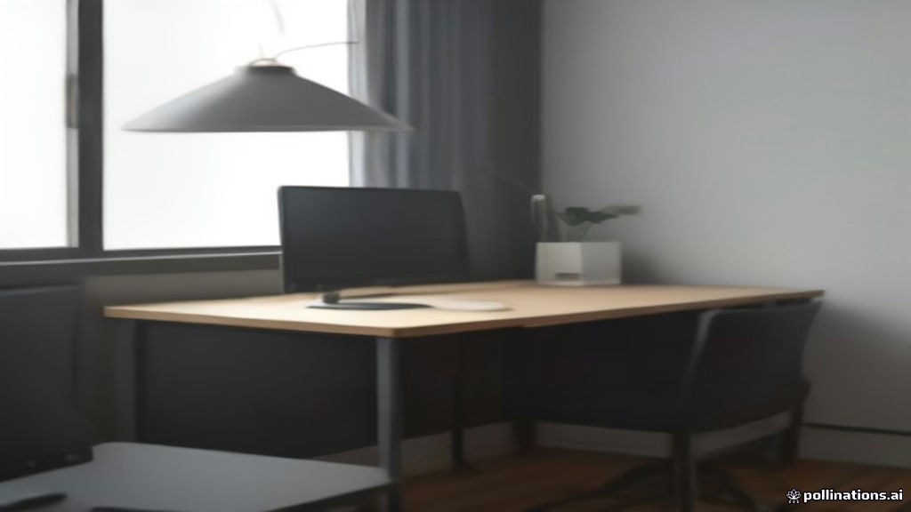 Smartphone configured on a desk stand for video screener submission and remote user research testing.