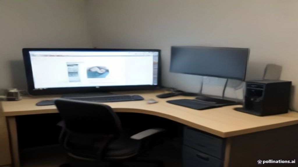 A modern laptop and headphones on a desk prepared for an online English tutoring session.