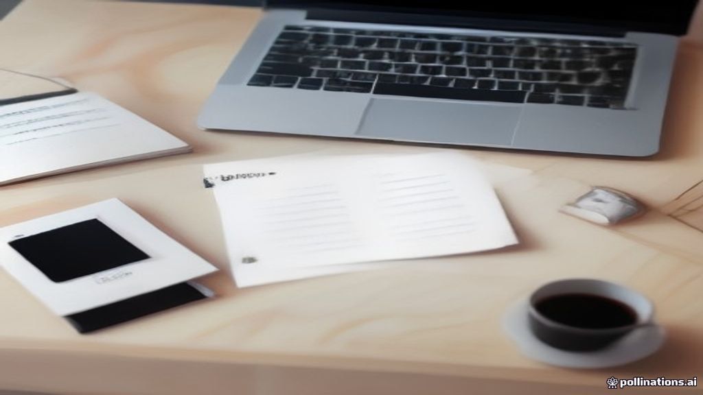 An e-commerce copywriter workspace displaying data analytics and product listing copy drafts on a laptop screen.
