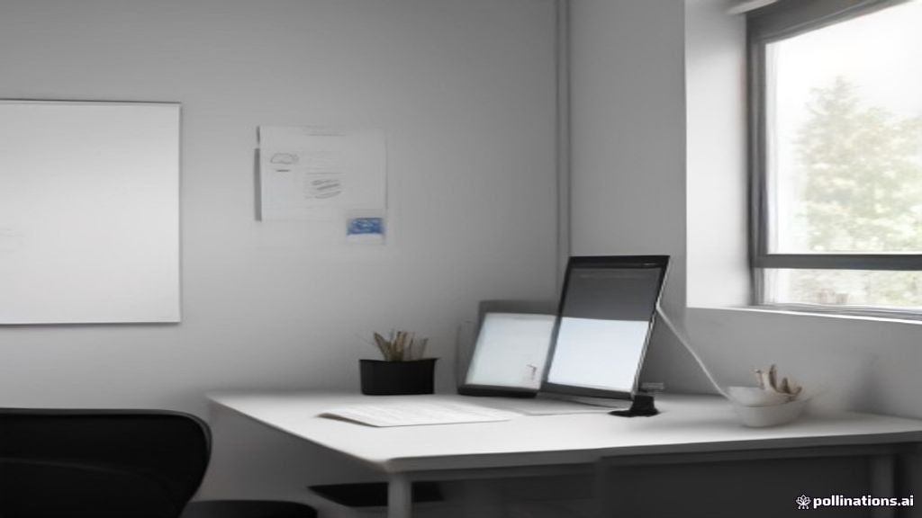 A modern freelance workspace displaying professional digital design files on a laptop screen.