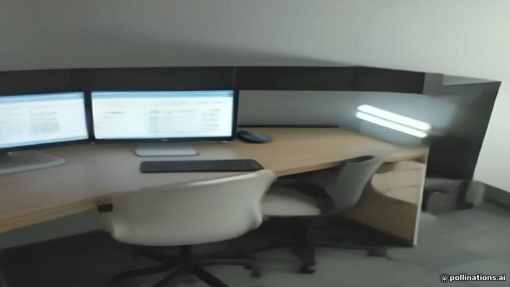 Dual monitor workplace setup displaying modern freelance workflow tools and digital project management software.