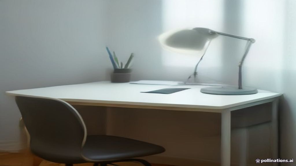 Minimalist workspace featuring a laptop showing platform fee calculations and freelance job management tools.
