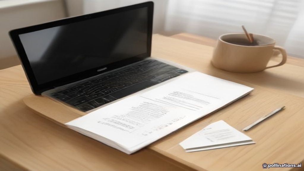 Financial budgeting documents and a payment card on a modern wooden desk in natural sunlight.