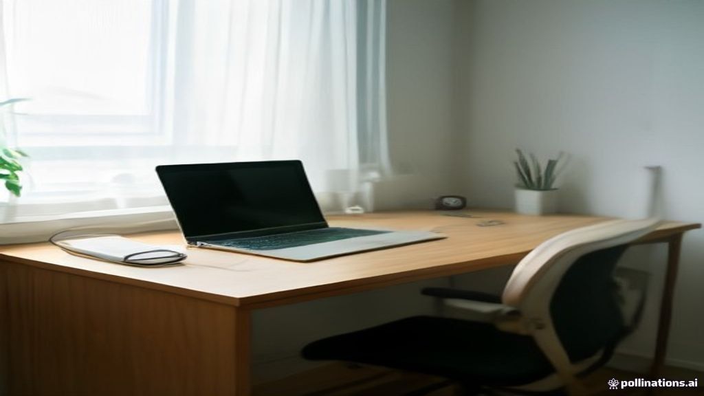 Laptop and Wi-Fi router on a wooden desk representing passive bandwidth monetization setup.