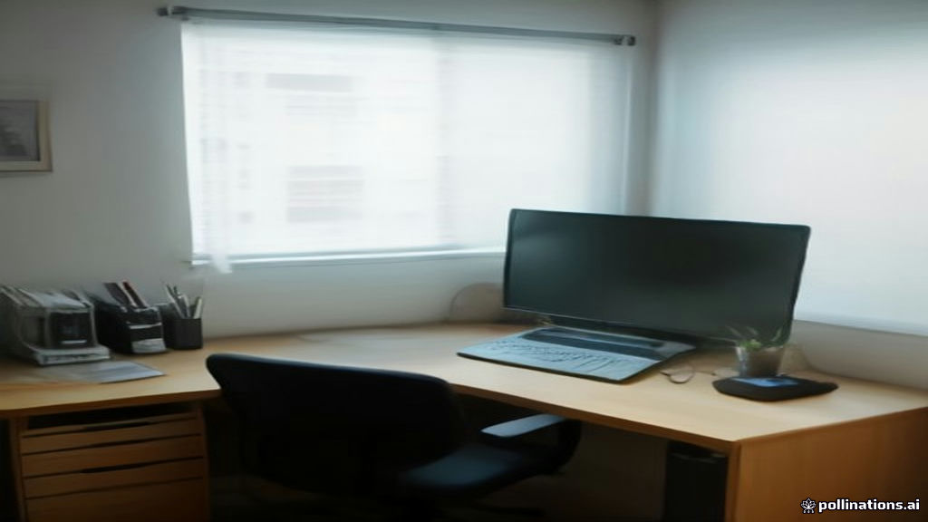 Laptop screen displaying freelancer payment records and invoice documents on a desk.