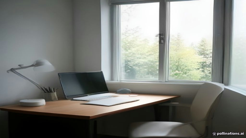Laptop open on a modern desk during an online work platform registration process.