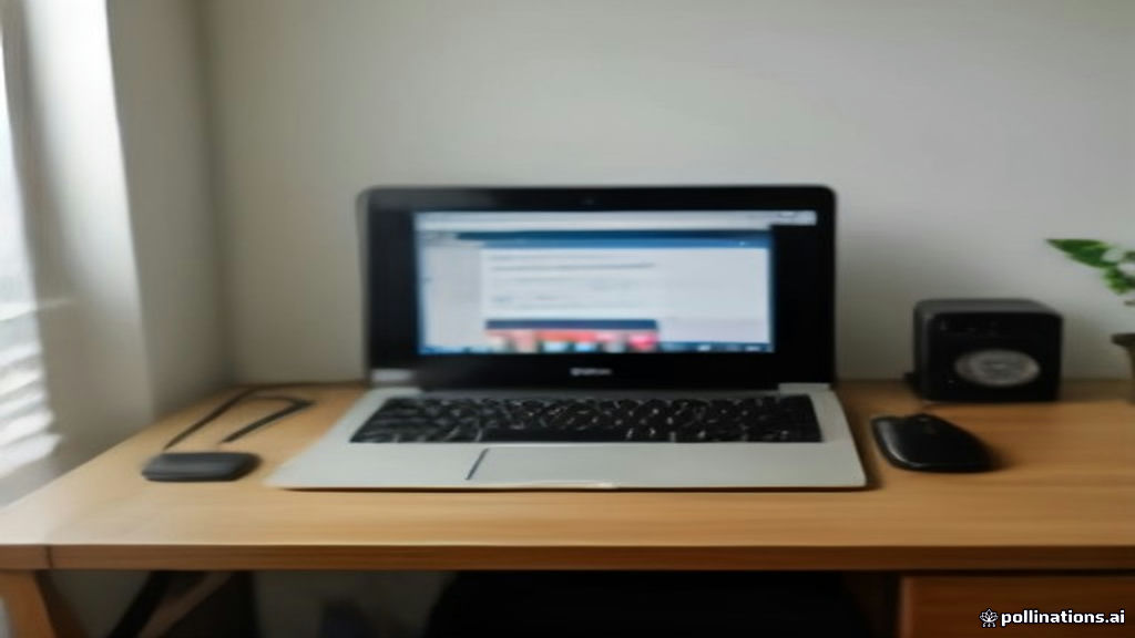 A professional remote work environment prepared for an online technical evaluation and domain assessment.
