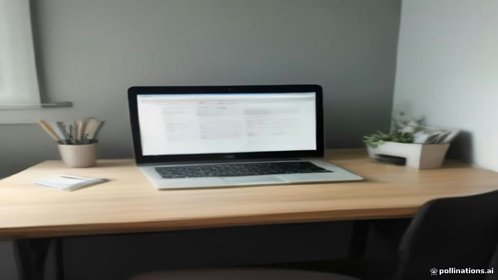 A modern workstation setup displaying study materials for an online AI annotation and writing assessment.