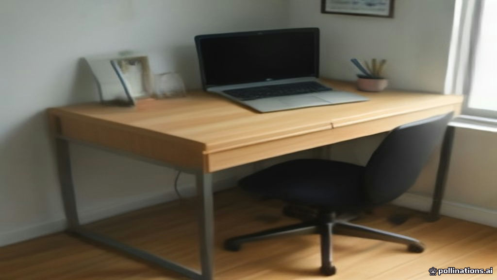 Clean modern workspace with a writing laptop and financial notes for newsletter publishers.