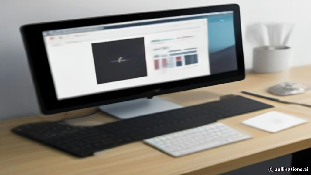 A graphic designer workstation with a tablet and computer showing vector designs for print-on-demand products.