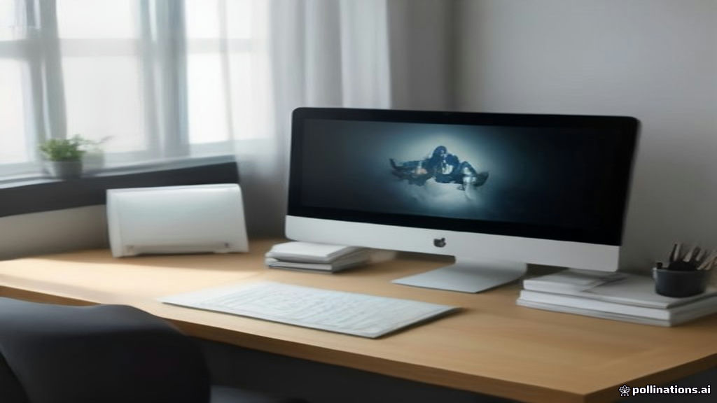 A modern home desk setup showing a smartphone and laptop used for online user research studies.