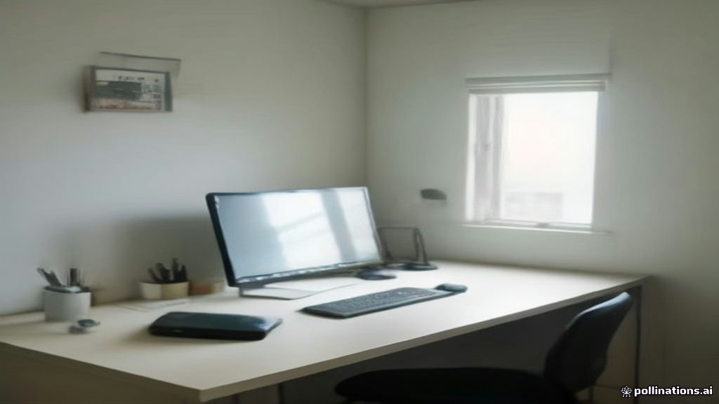 A modern laptop resting beside a residential Wi-Fi router on a wooden desk.
