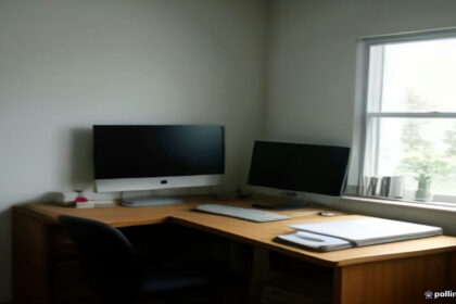 A minimalist writing setup with a laptop displaying a newsletter dashboard under daylight.