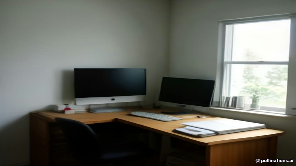A minimalist writing setup with a laptop displaying a newsletter dashboard under daylight.