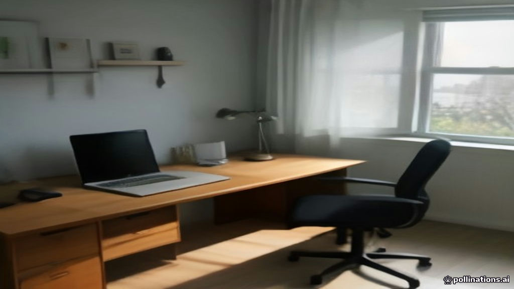 A modern laptop setup on a tidy home office desk prepared for an online tutoring session.