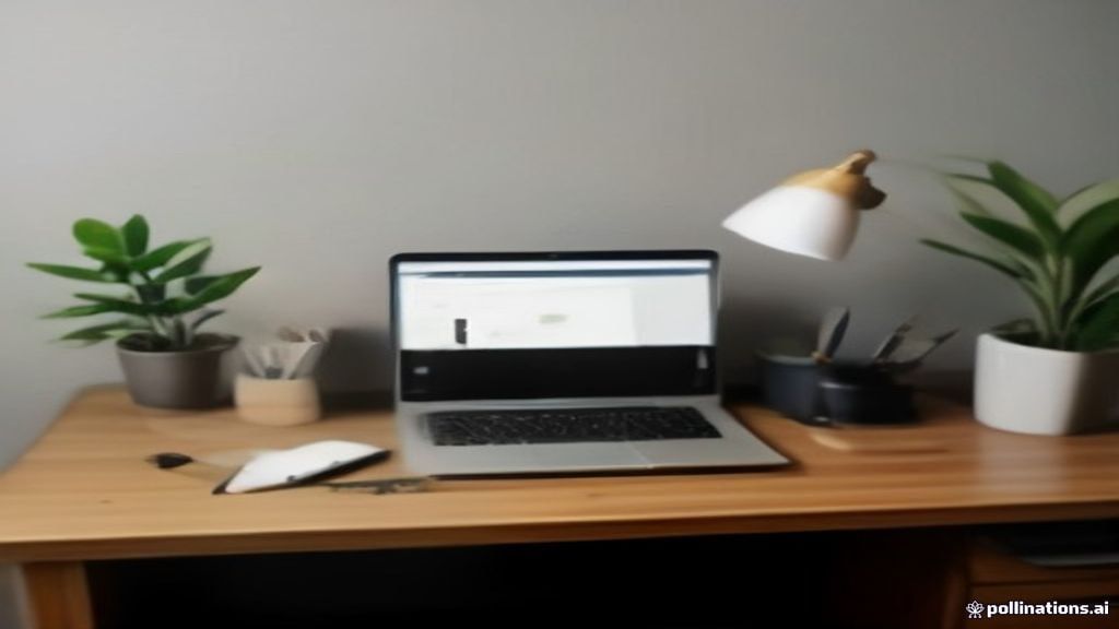 A modern author workspace with a laptop showing digital publishing metrics and royalty details.