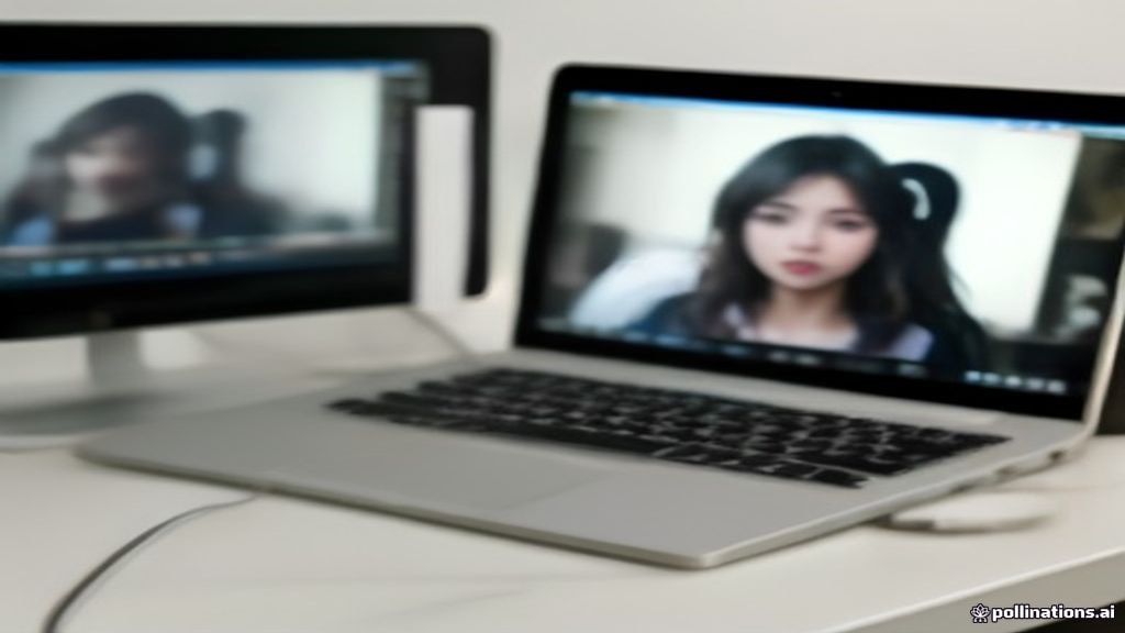 Clean home desk setup with a laptop and headset used for online tutoring and remote teaching.
