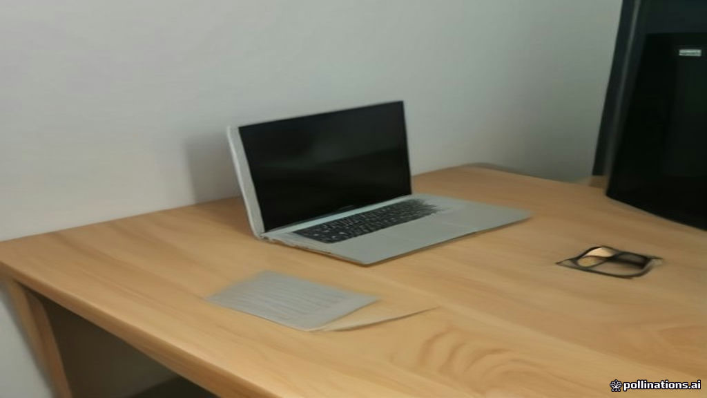 Laptop screen on a desk showing a registration interface for remote freelance work onboarding.