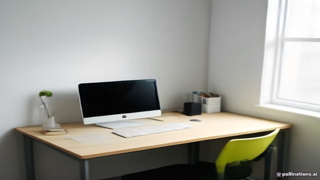 Organized study notes and laptop on a clean wooden desk representing digital academic content creation.