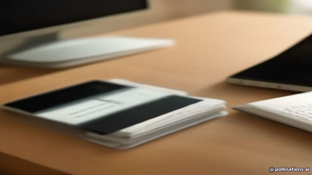 A modern smartphone displaying earning statistics on a desk next to a laptop in daylight.