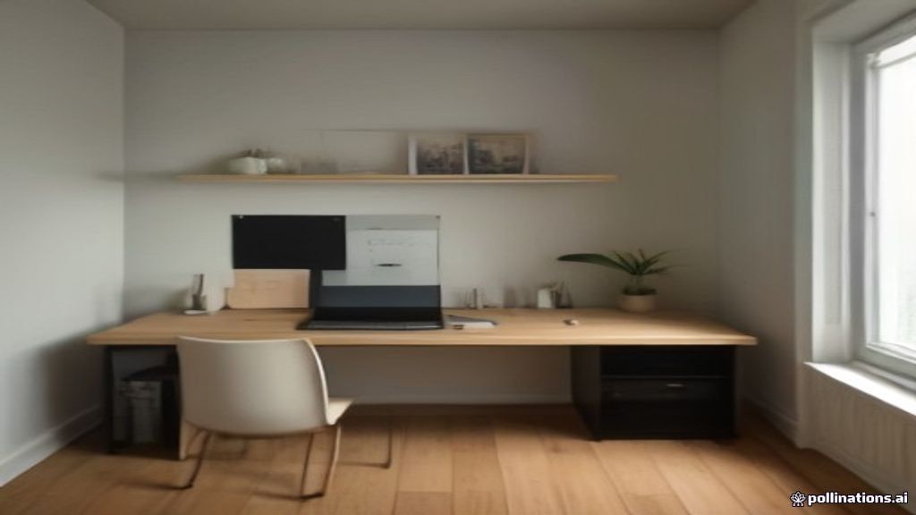 Desktop laptop, mobile phone, and home internet router on a workspace desk representing multi-device bandwidth setup.