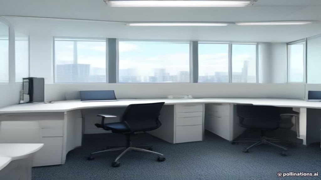 Clean medical research facility desk with trial documentation and clipboards in natural light.