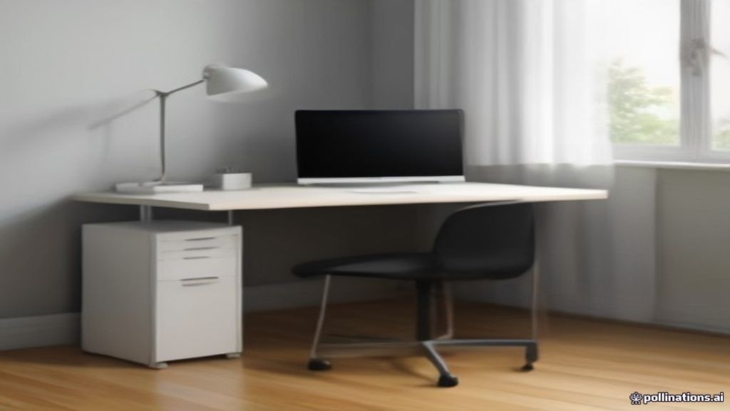 A modern laptop and home router setup illustrating background bandwidth sharing software on a neat desk.