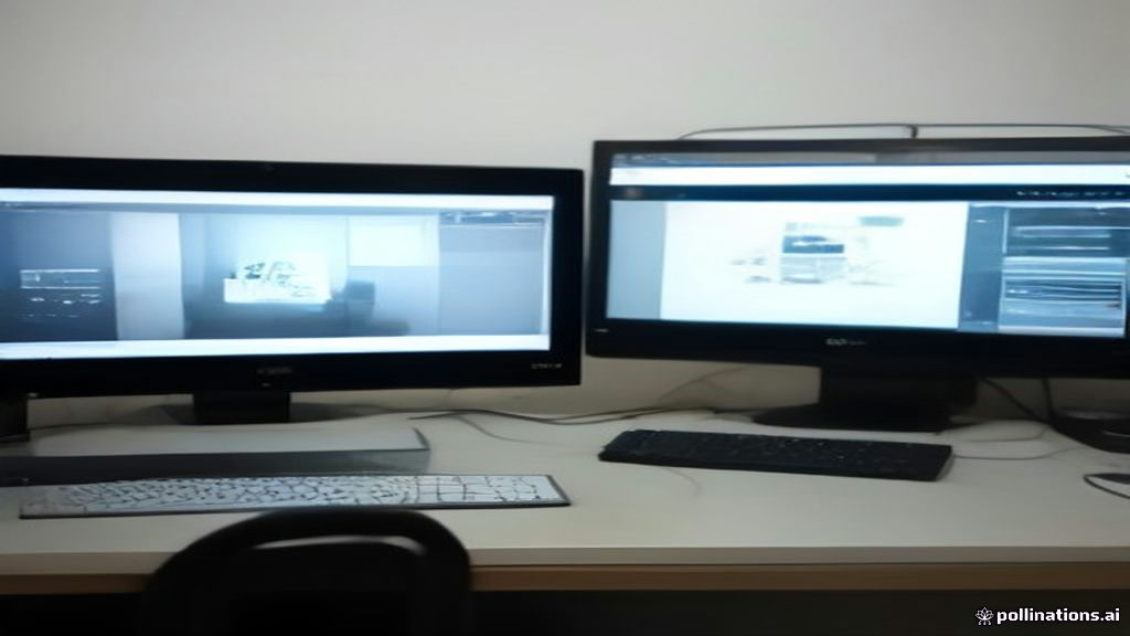 Modern digital studio workstation setup equipped for video editing and content monetization tracking.